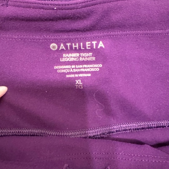 Athleta Rainier Women's Leggings in Rich Purple - Picture 5 of 5